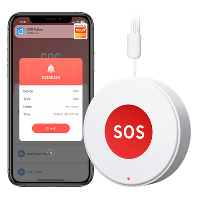 Tuya WIFI স্মার্ট এসওএস কল বোতাম ওয়্যারলেস কেয়ারগার্ড পেজার স্মার্ট কল সিস্টেম নার্স কলিং এল্ডার সতর্কতা রোগীর সহায়তা সিস্টেম স্মার্ট লাইফ