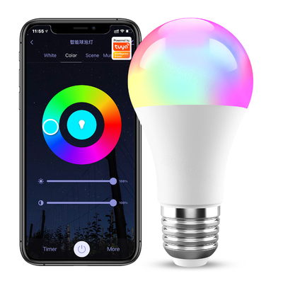 ভালো দাম Tuya Bulb 10W E27 ওয়াইফাই লাইট বাল্ব LED 1000LM RGB ল্যাম্প অ্যাপ্লিকেশন অ্যালেক্সা গুগল হোম ডিমমেবল টাইমার 110v 220v এর সাথে কাজ করে অনলাইন