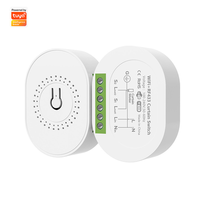 ভালো দাম SMATRUL Tuya WiFi RF433 স্মার্ট কার্টেন সুইচ মডিউল, বৈদ্যুতিক রোলার শাটার জন্য ডিজাইন করা হয়েছে, আলেক্সা এবং গুগল হোমের জন্য কাজ করে অনলাইন